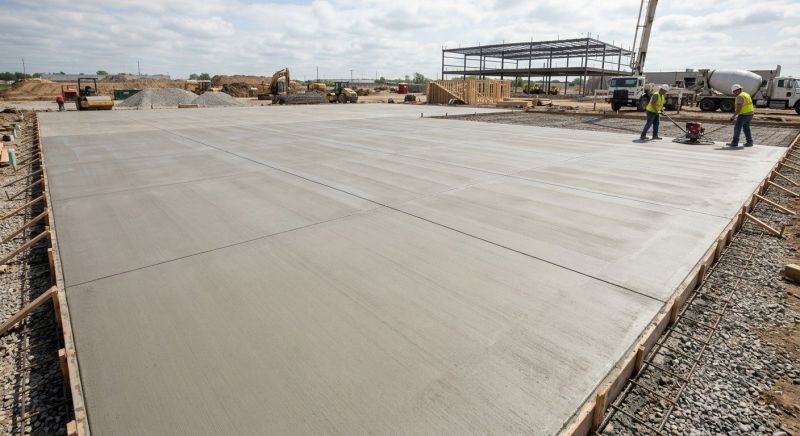 Commercial Slab Installation in Rockville, MD
